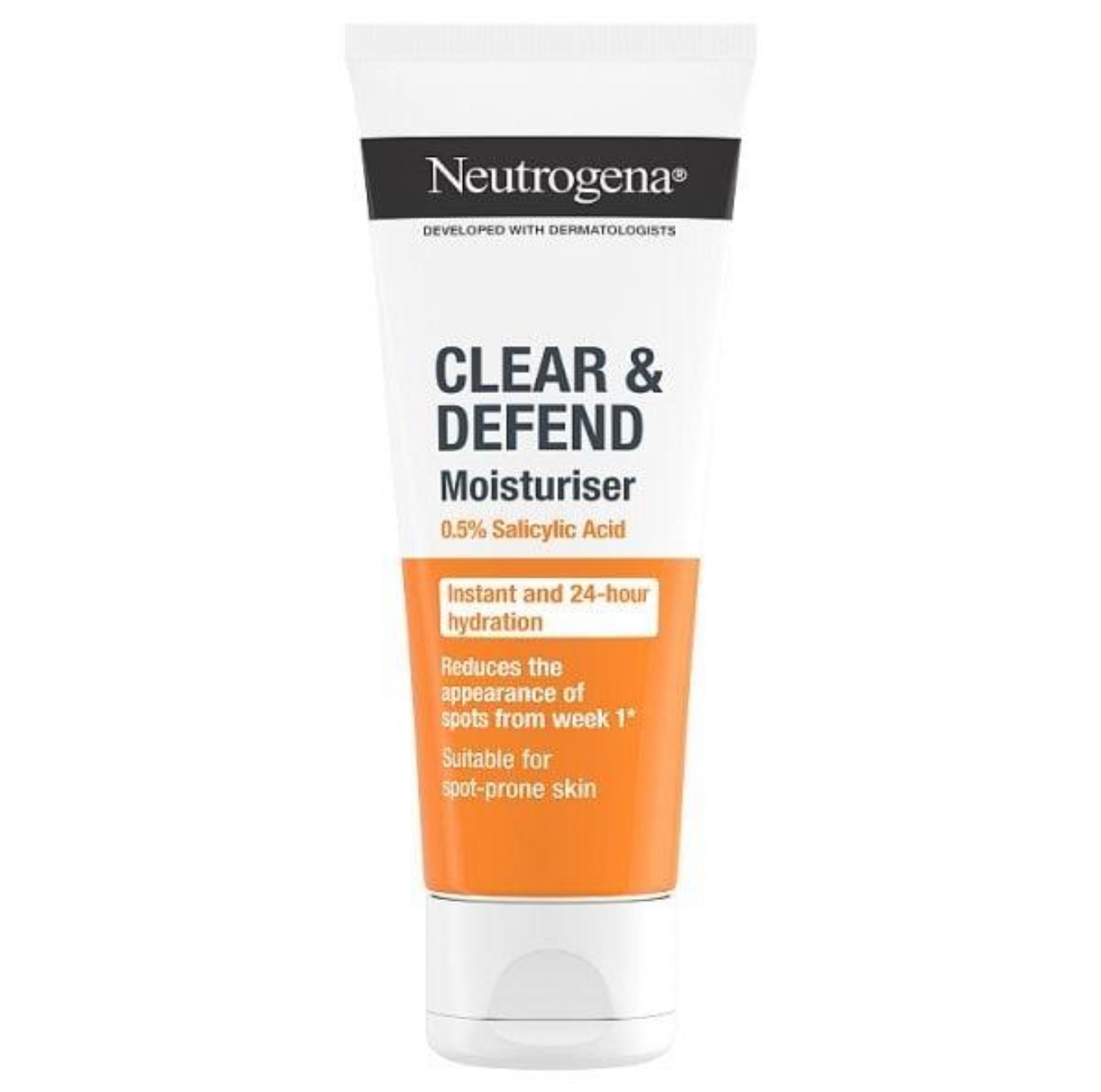 Neutrogena Clear & Defend Moisturiser 50ml – 0.5% Salicylic Acid