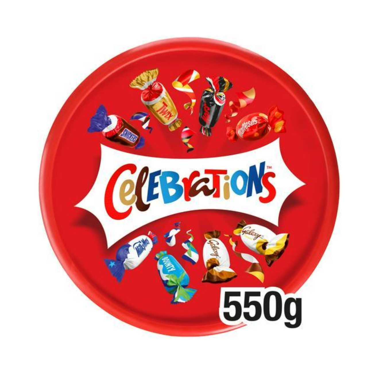 Celebrations Assorted Chocolate Tub 550g